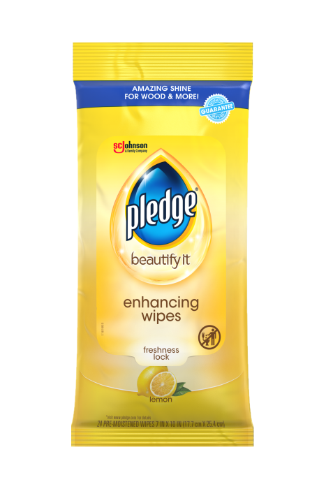 Lemon Enhancing Wipes | Pledge®